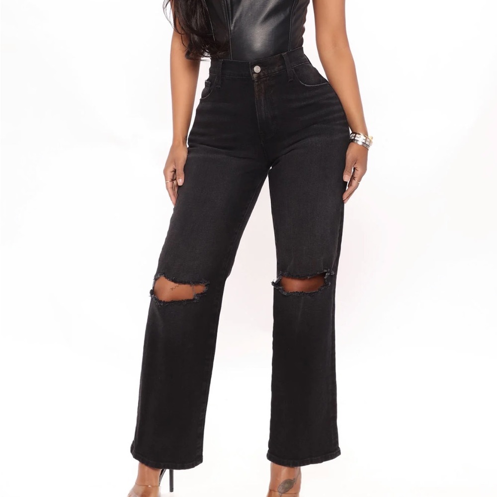Straight Leg Jeans